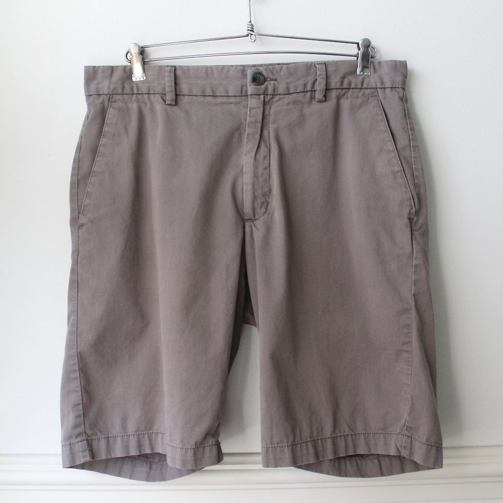 Mens Axist Gray Chino Shorts 32